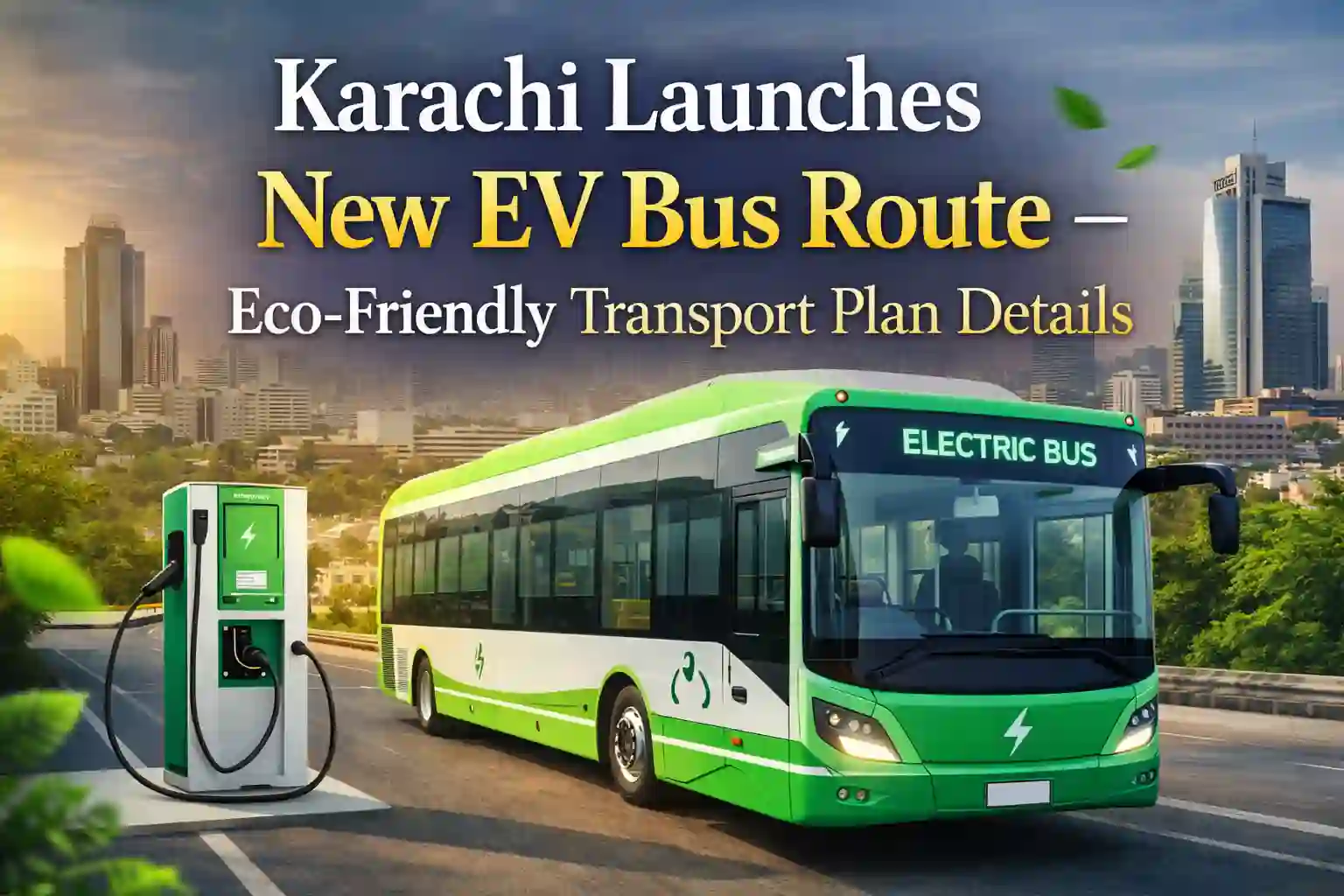 Karachi Launches New EV Bus Route – Eco-Friendly Transport Plan Details 1 Karachi Launches New EV Bus Route