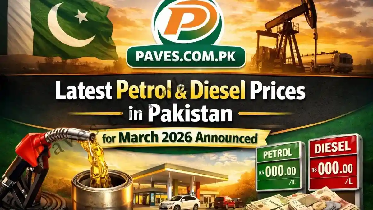 Latest Petrol & Diesel Prices in Pakistan for March 2026 Announced 1 Latest Petrol & Diesel Prices in Pakistan for March 2026 Announced