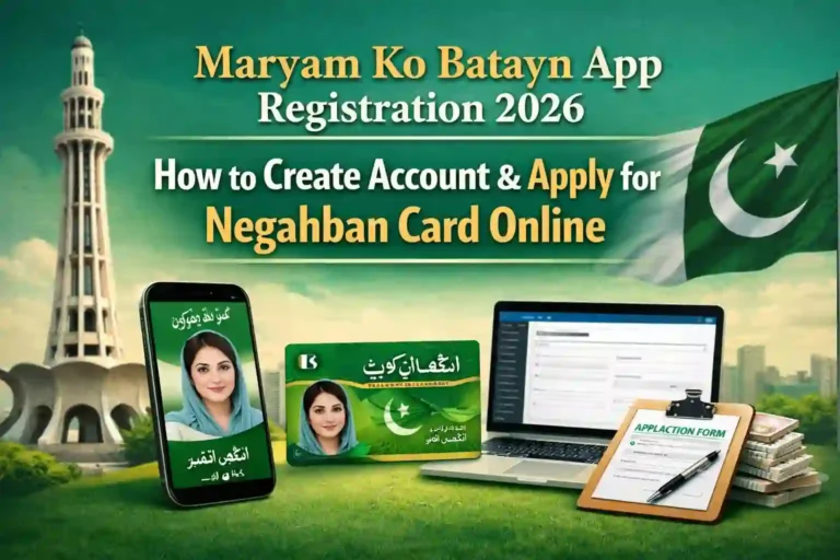 Maryam Ko Batayn App Registration 2026
