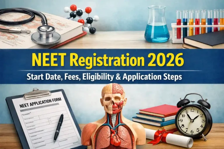 NEET Registration 2026 – Start Date, Fees, Eligibility & Application Steps 9 NEET Registration 2026 – Start Date, Fees, Eligibility & Application Steps