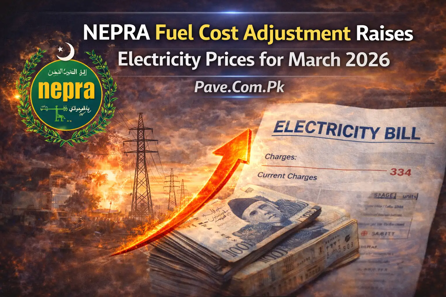 NEPRA Fuel Cost Adjustment Raises Electricity Prices for March 2026 1 NEPRA Fuel Cost Adjustment Raises Electricity Prices for March 2026
