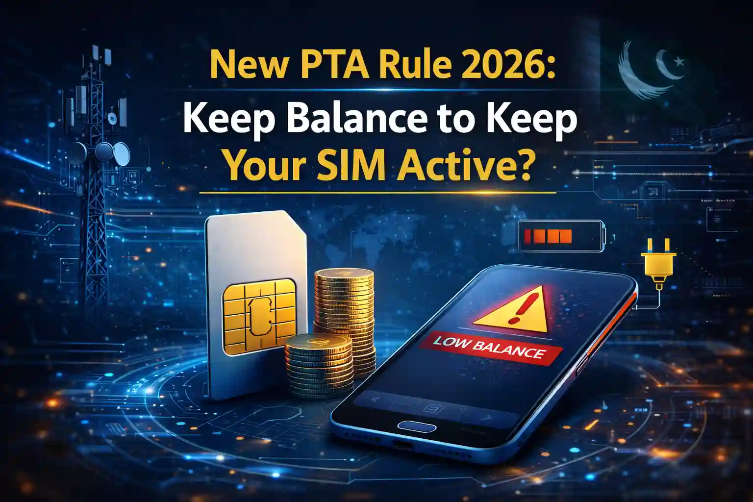 New PTA Rule 2026 Keep Balance to Keep Your SIM Active