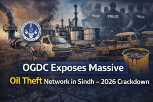 OGDC Exposes Massive Oil Theft Network in Sindh – 2026 Crackdown