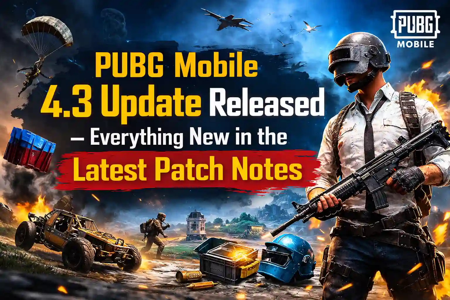 PUBG Mobile 4.3 Update Released – Everything New in the Latest Patch Notes 1 PUBG Mobile 4.3 Update Released – Everything New in the Latest Patch Notes