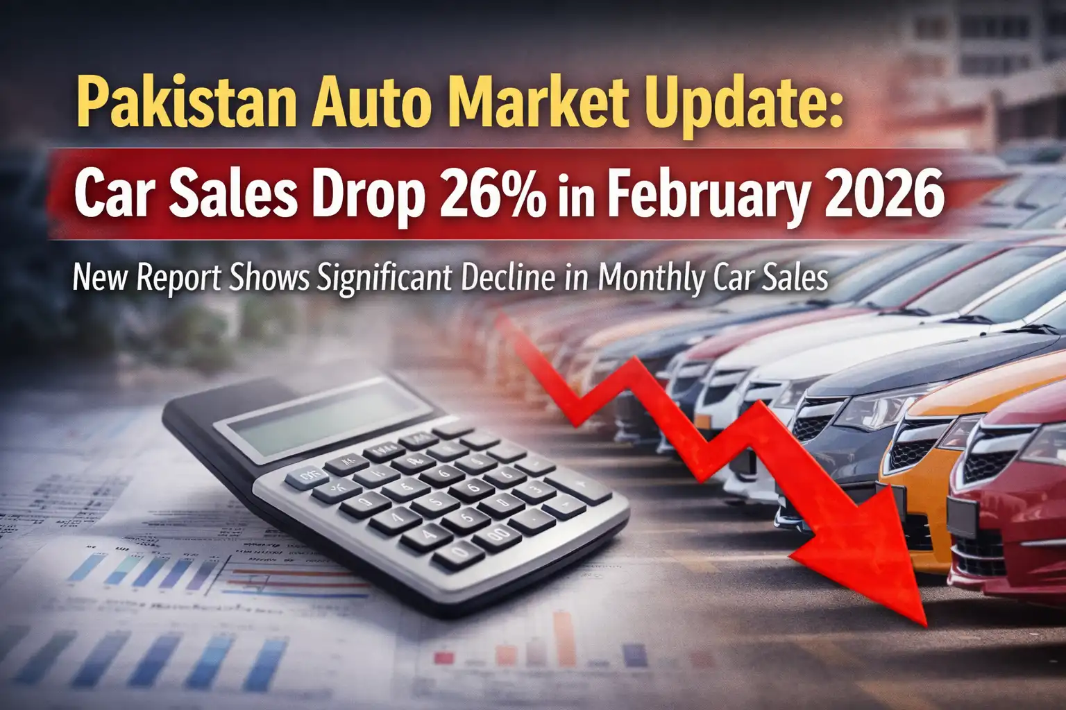 Pakistan Auto Market Update Car Sales Drop 26% in February 2026