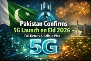 Pakistan Confirms 5G Launch on Eid 2026 – Full Details & Rollout Plan