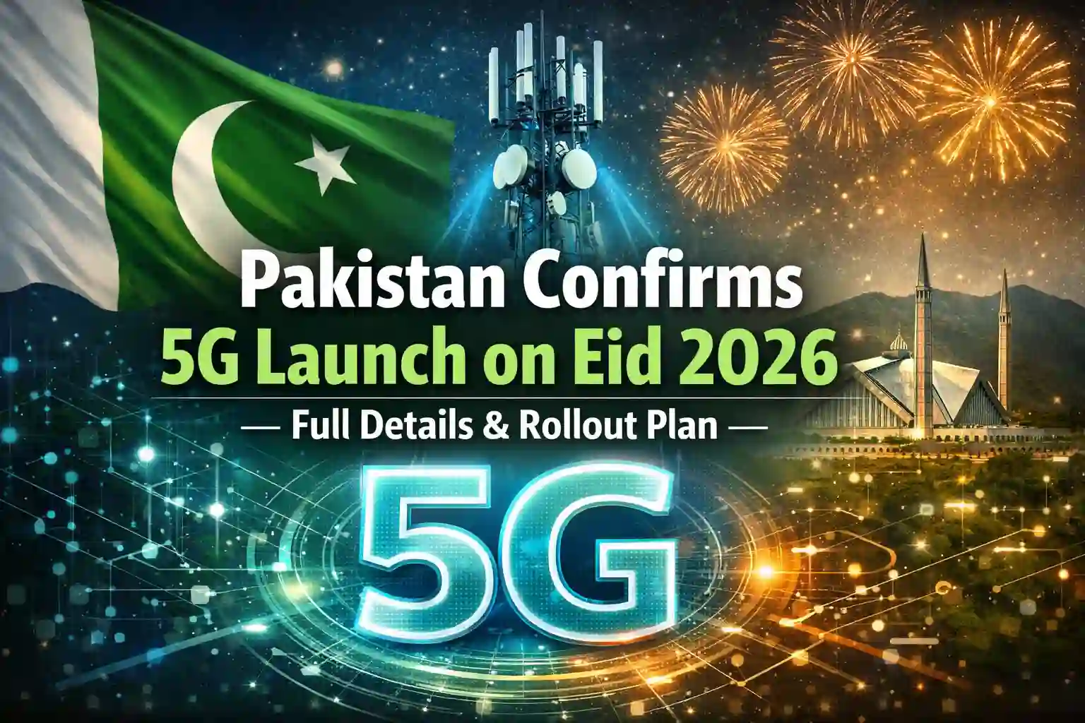 Pakistan Confirms 5G Launch on Eid 2026 – Full Details & Rollout Plan
