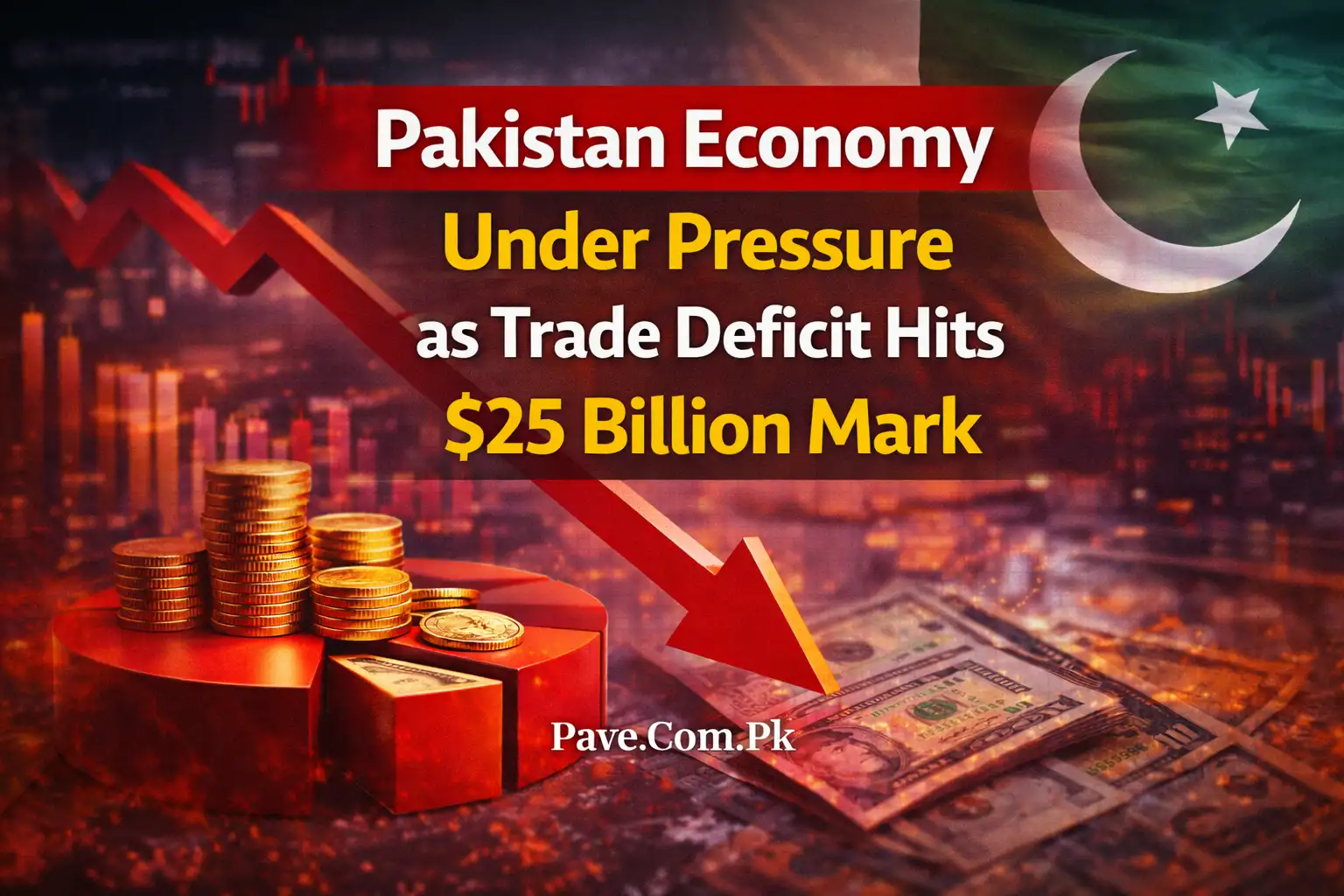 Pakistan Economy Under Pressure as Trade Deficit Hits $25 Billion Mark