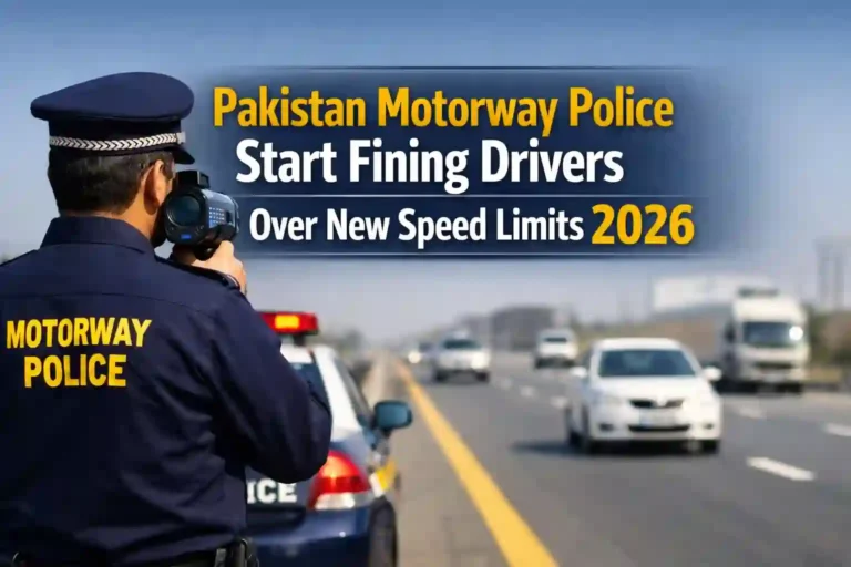 Pakistan Motorway Police Start Fining Drivers Over New Speed Limits 2026 1 Pakistan Motorway Police Start Fining Drivers Over New Speed Limits 2026