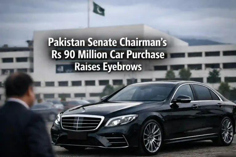 Pakistan Senate Chairman’s Rs 90 Million Car Purchase Raises Eyebrows