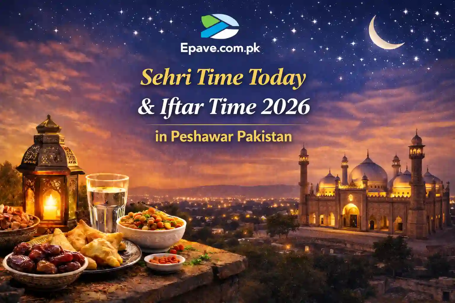 Peshawar Sehr o Iftar Timings 2026 – Today & Tomorrow Ramadan Schedule 1 Peshawar Sehr o Iftar Timings 2026 – Today & Tomorrow Ramadan Schedule