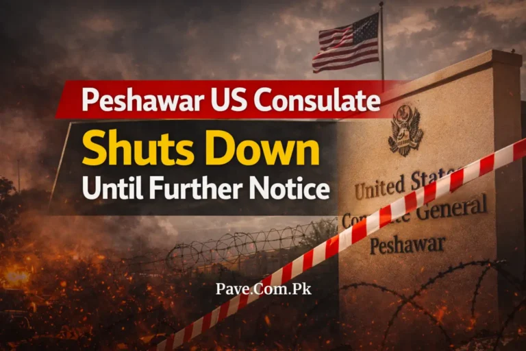 Peshawar US Consulate Shuts Down Until Further Notice