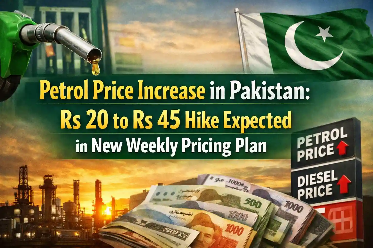 Petrol Price Increase in Pakistan: Rs 20 to Rs 45 Hike Expected in New Weekly Pricing Plan 1 Petrol Price Increase in Pakistan