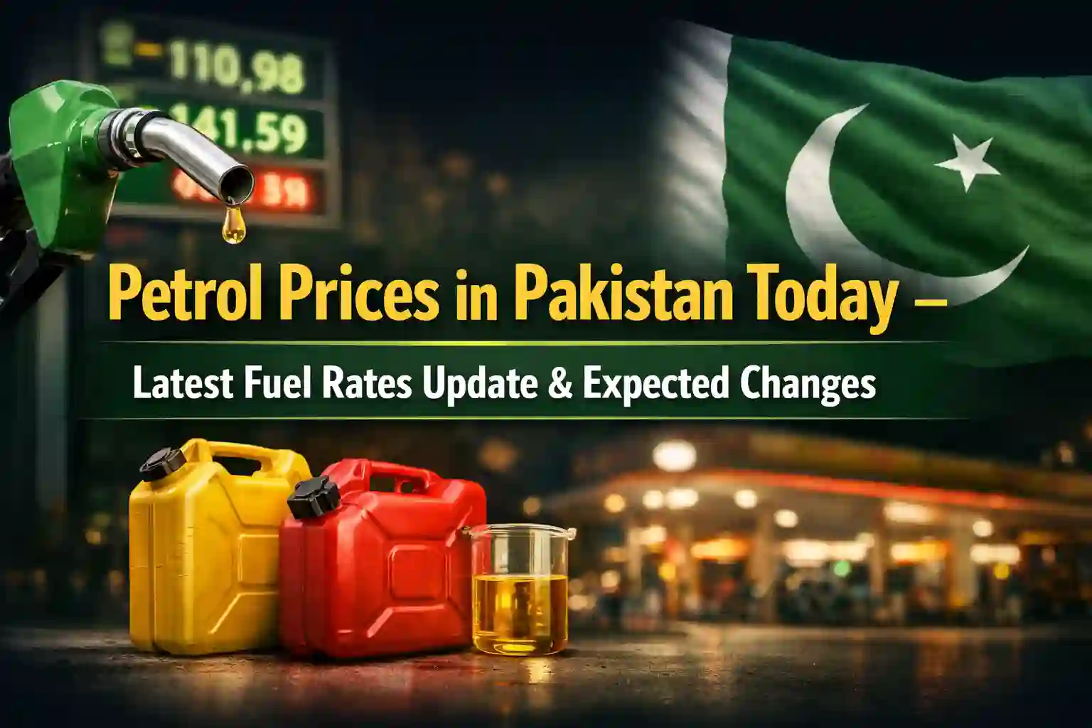 Petrol Prices in Pakistan Today – Latest Fuel Rates Update & Expected Changes