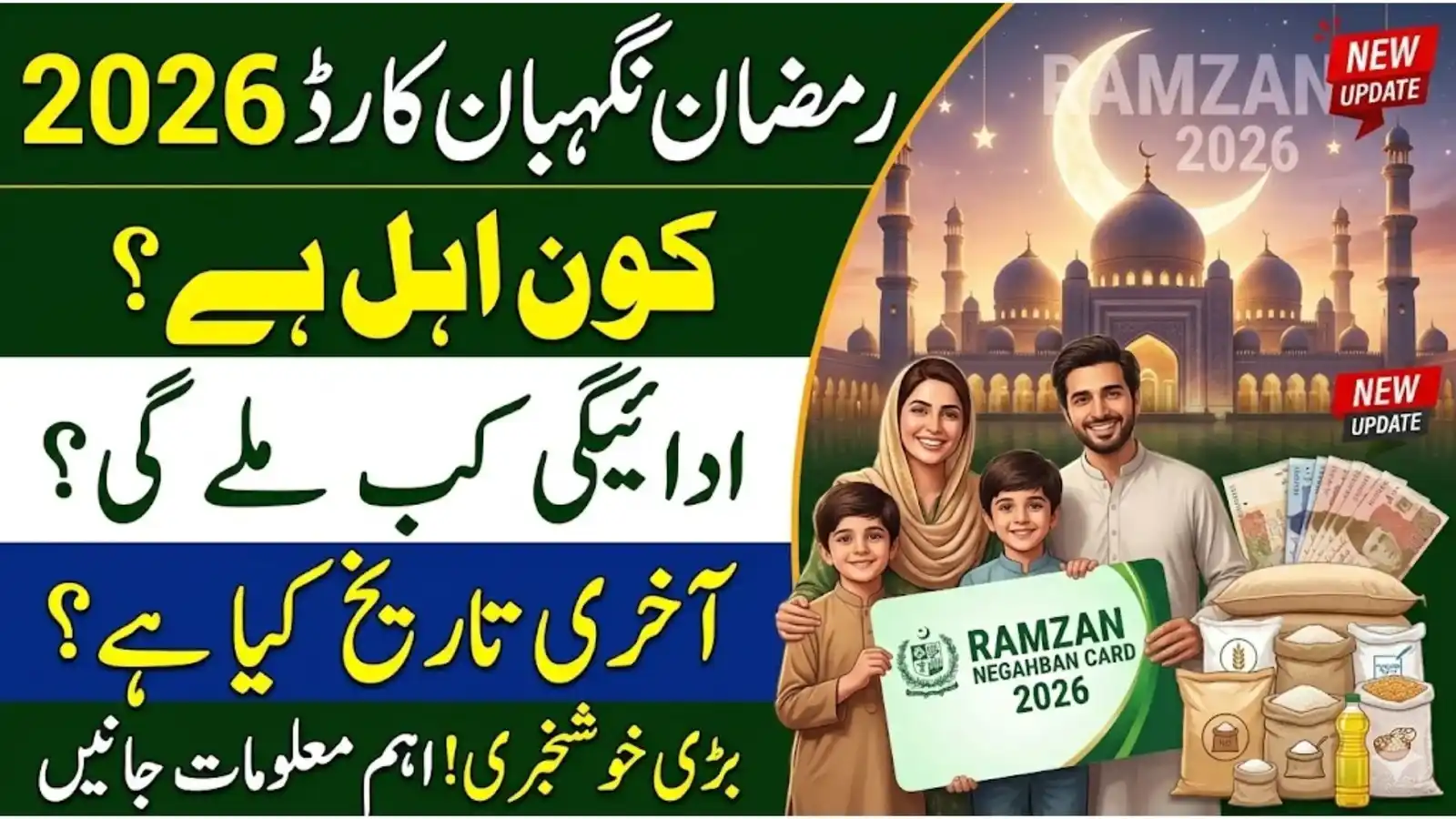 Ramzan Negahban Relief Card 2026 – How to Check Eligibility and Payment Schedule