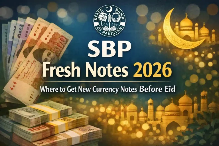 SBP Fresh Notes 2026 – Where to Get New Currency Notes Before Eid 8 SBP Fresh Notes 2026 – Where to Get New Currency Notes Before Eid
