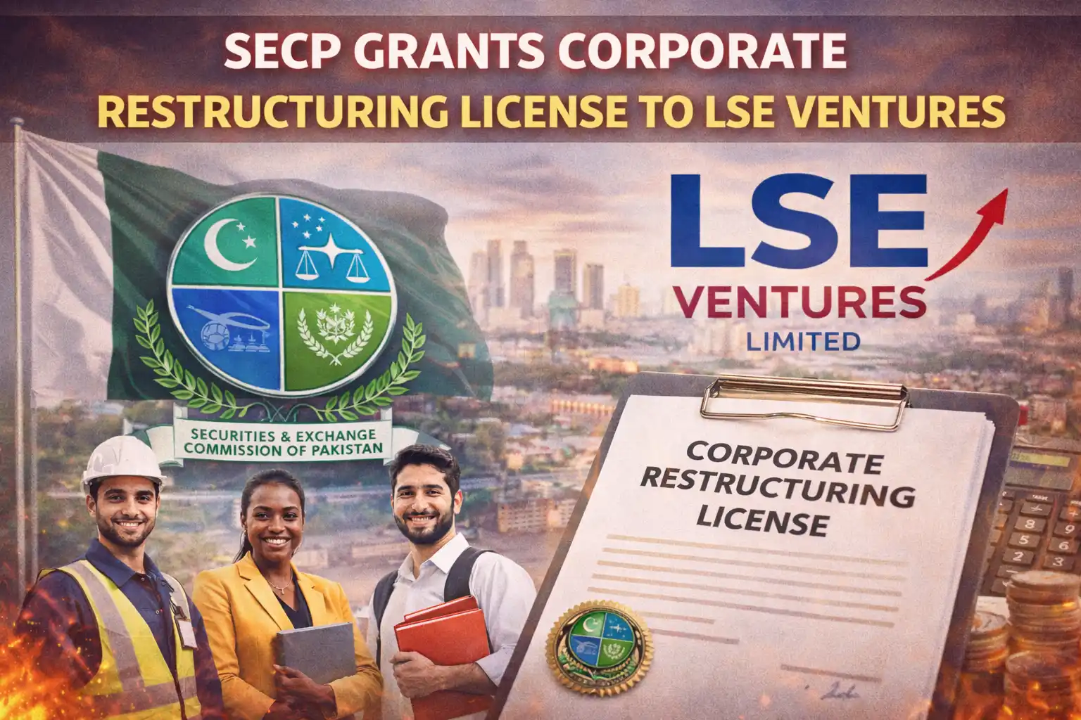 SECP Grants Corporate Restructuring License to LSE Ventures 1 SECP Grants Corporate Restructuring License to LSE Ventures