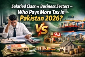 Salaried Class vs Business Sectors – Who Pays More Tax in Pakistan 2026