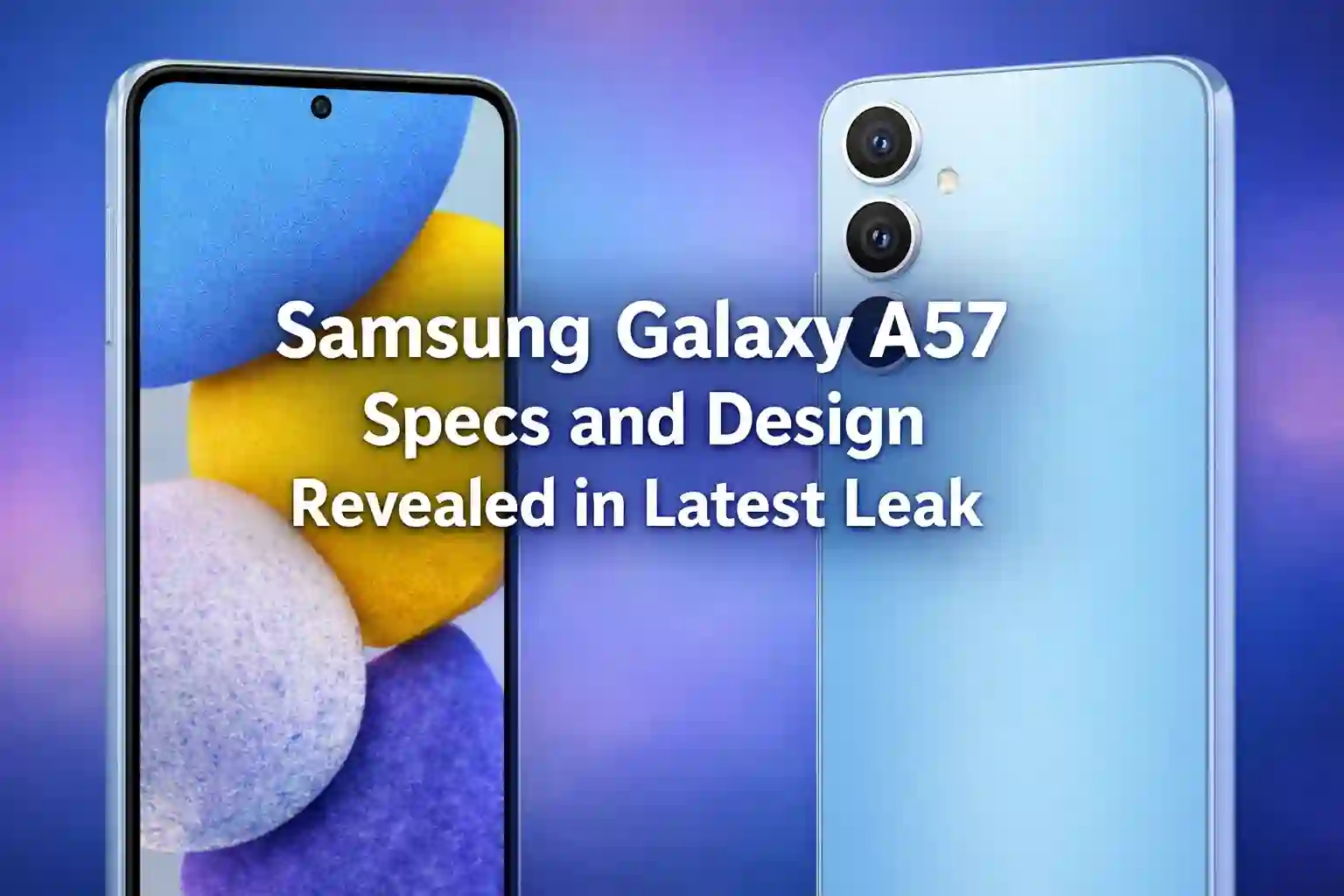 Samsung Galaxy A57 Specs and Design Revealed in Latest Leak