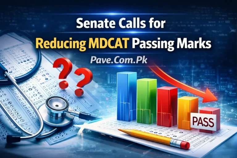 Senate Calls for Reducing MDCAT Passing Marks in Pakistan