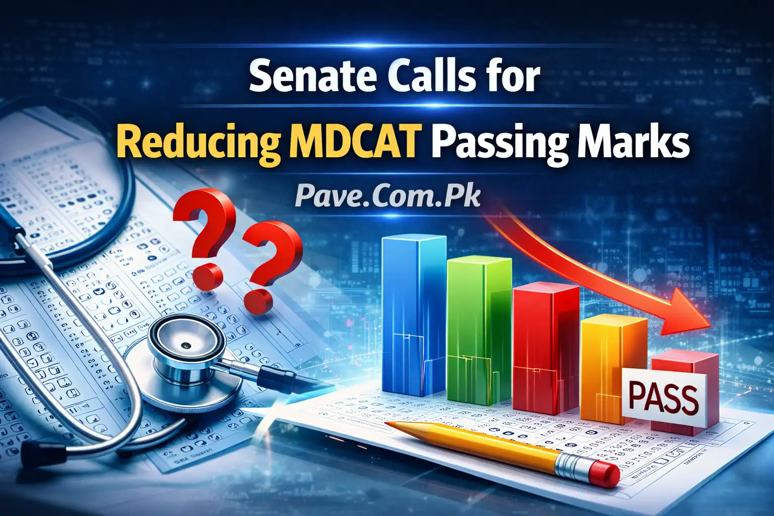 Senate Calls for Reducing MDCAT Passing Marks in Pakistan 1 Senate Calls for Reducing MDCAT Passing Marks in Pakistan
