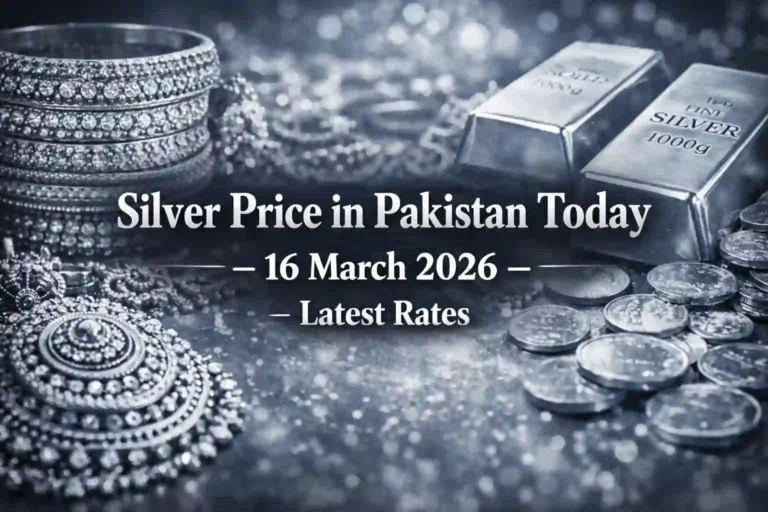Silver Price in Pakistan Today 16 March 2026 – Latest Rates