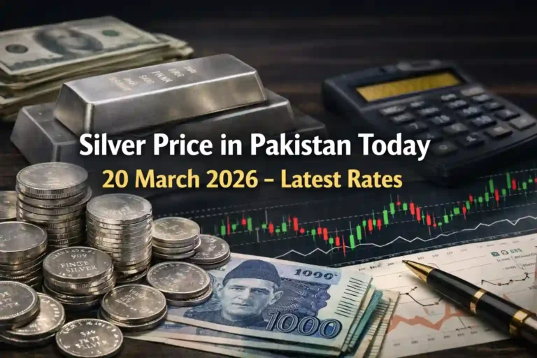 Silver Price in Pakistan Today 20 March 2026 – Latest Rates