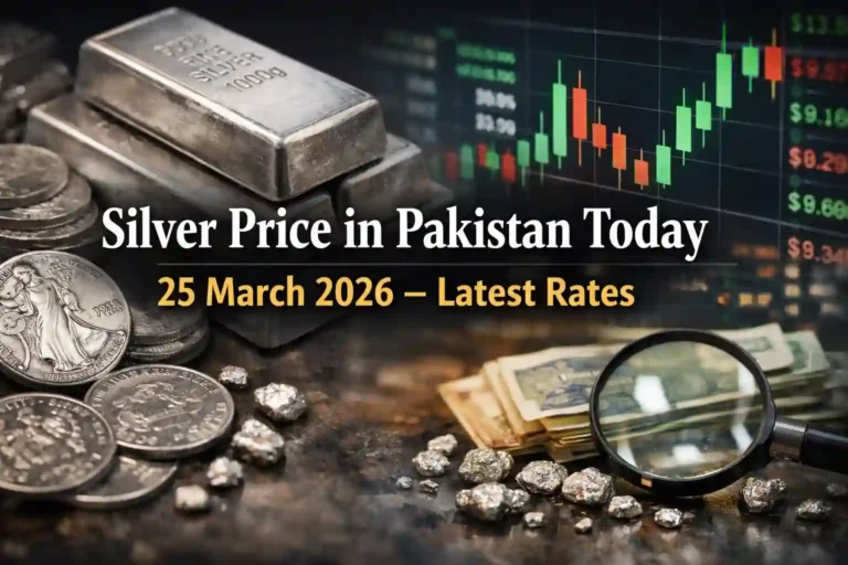 Silver Price in Pakistan Today 25 March 2026 – Latest Rates