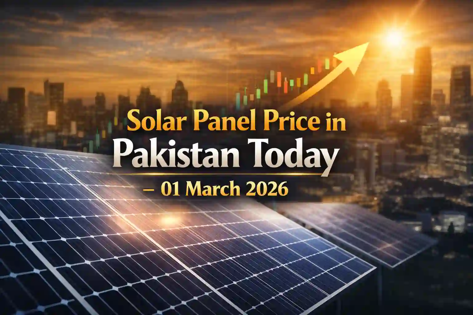 Solar Panel Price in Pakistan Today – 01 March 2026 (Updated Rates) 1 Solar Panel Price in Pakistan Today – 01 March 2026