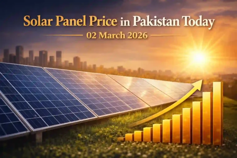 Solar Panel Price in Pakistan Today – 02 March 2026