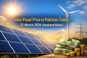 Solar Panel Price in Pakistan Today – 22 March 2026 (Updated Rates) 3 Solar Panel Price in Pakistan Today – 22 March 2026 (Updated Rates)