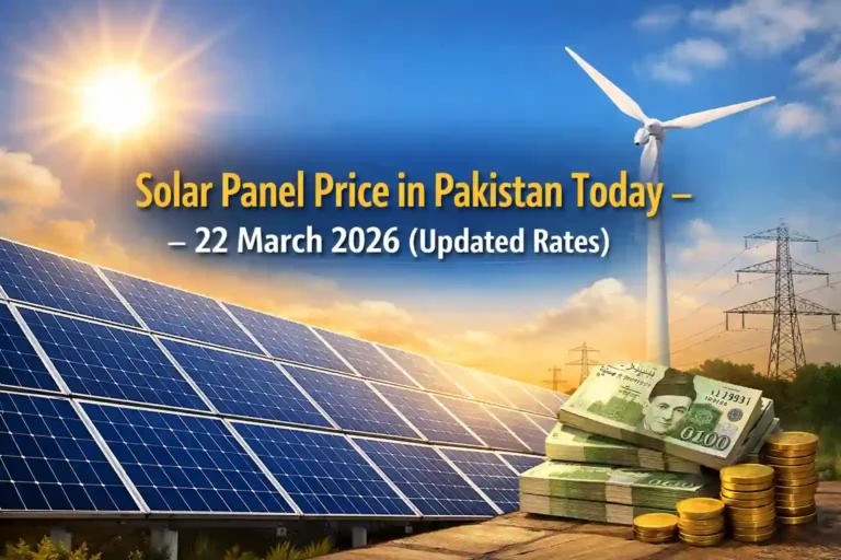 Solar Panel Price in Pakistan Today – 22 March 2026 (Updated Rates) 11 Solar Panel Price in Pakistan Today – 22 March 2026 (Updated Rates)