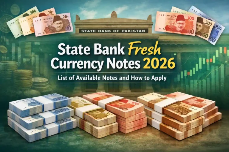 State Bank Fresh Currency Notes 2026 | List of Available Notes and How to Apply 6 State Bank Fresh Currency Notes 2026 List of Available Notes and How to Apply