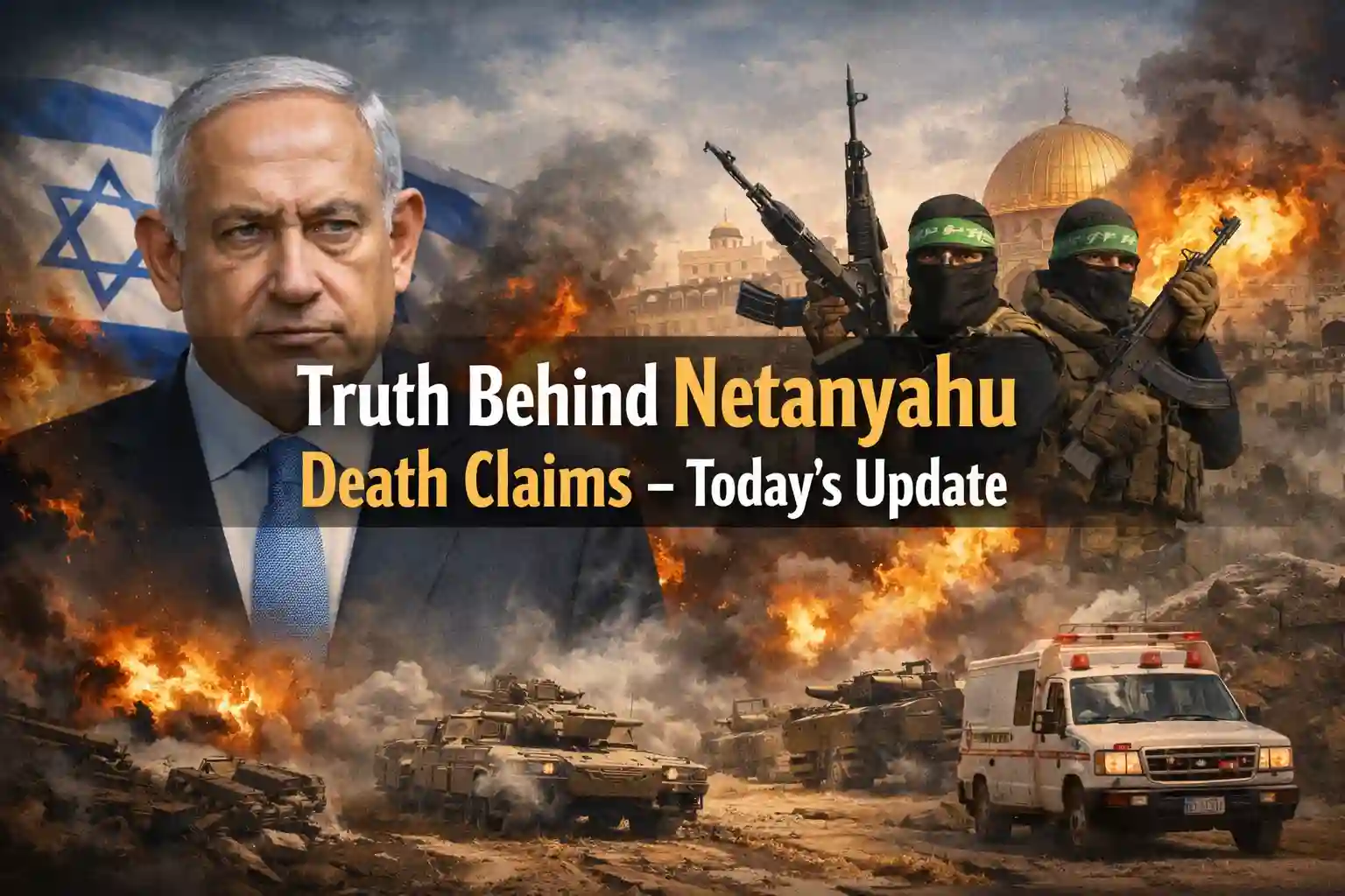 Truth Behind Netanyahu Death Claims – Today’s Update