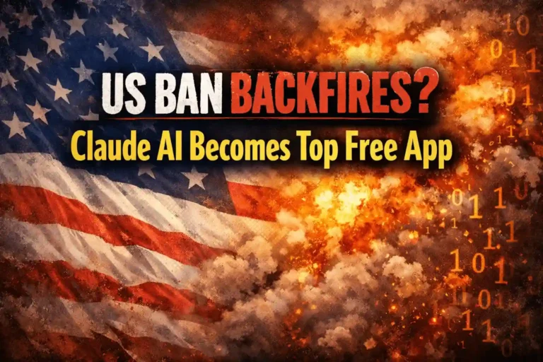 US Ban Backfires? Claude AI Becomes Top Free App 5 US Ban Backfires Claude AI Becomes Top Free App