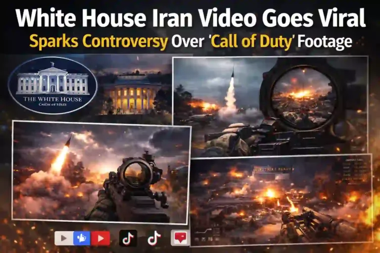 White House Iran Video Goes Viral, Sparks Controversy Over ‘Call of Duty’ Footage