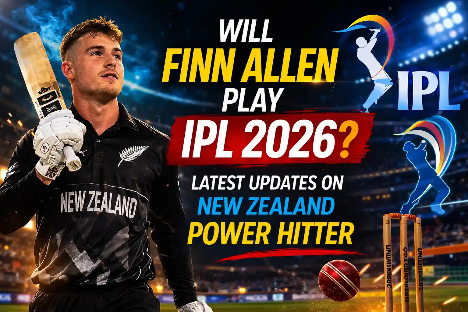 Will Finn Allen Play IPL 2026? Latest Updates on New Zealand Power Hitter 1 Will Finn Allen Play IPL 2026 Latest Updates on New Zealand Power Hitter